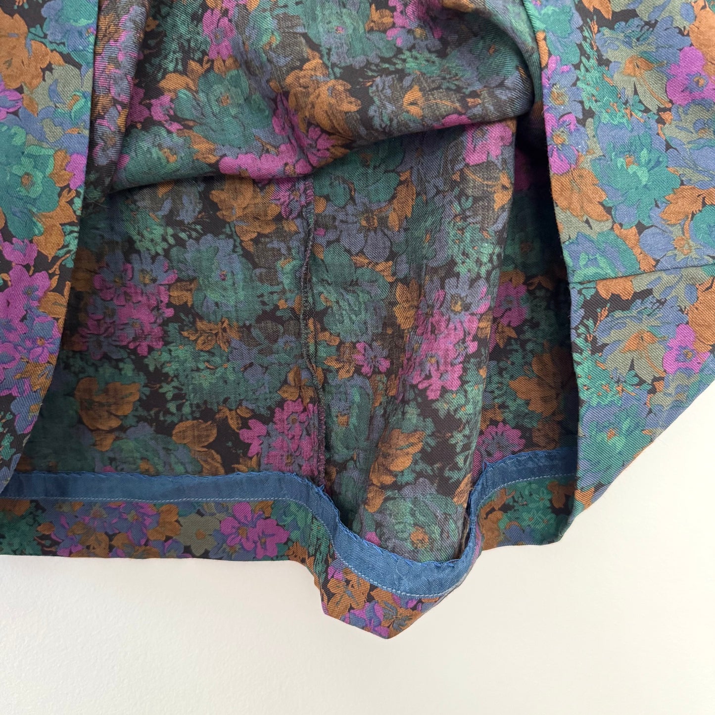 Point of View Vintage Floral A-line Skirt (16)
