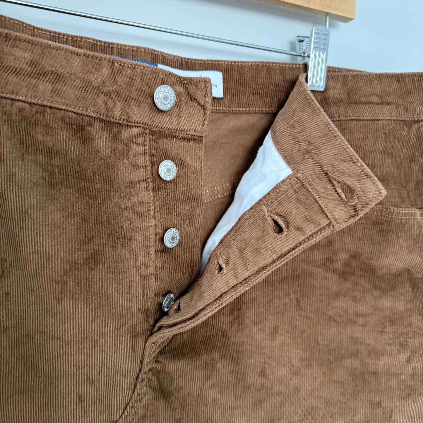 Old Navy High-Rise Brown Corduroy Skirt (16)