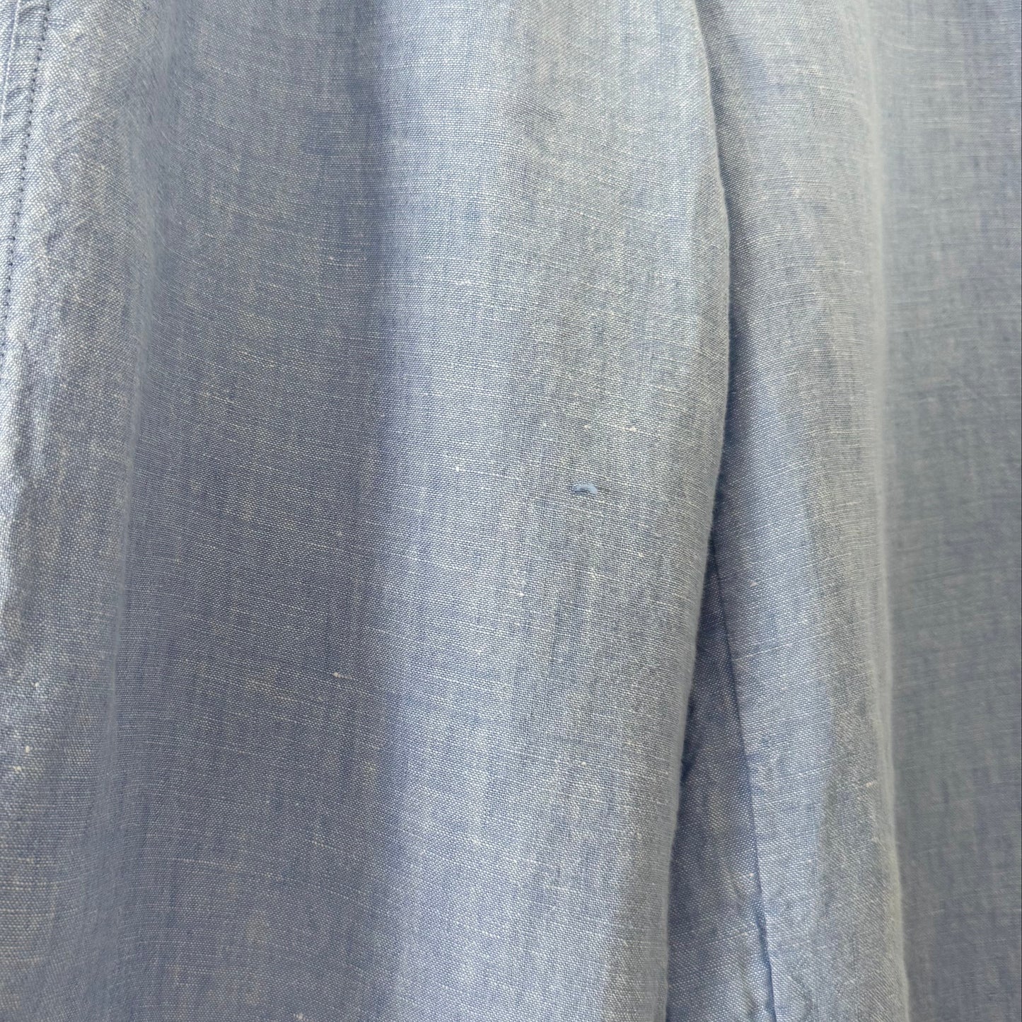 J.Jill Blue Linen Capri Pants (S)