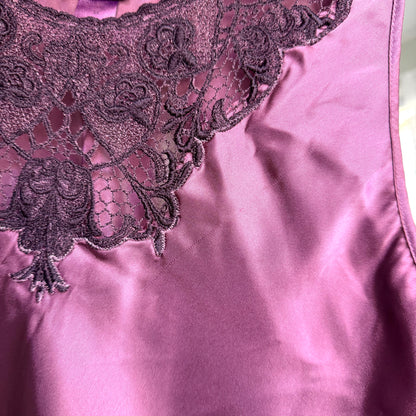 Cinema Etoile Lace Neck-Line Tank Top (3X)