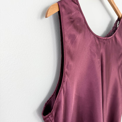 Cinema Etoile Lace Neck-Line Tank Top (3X)