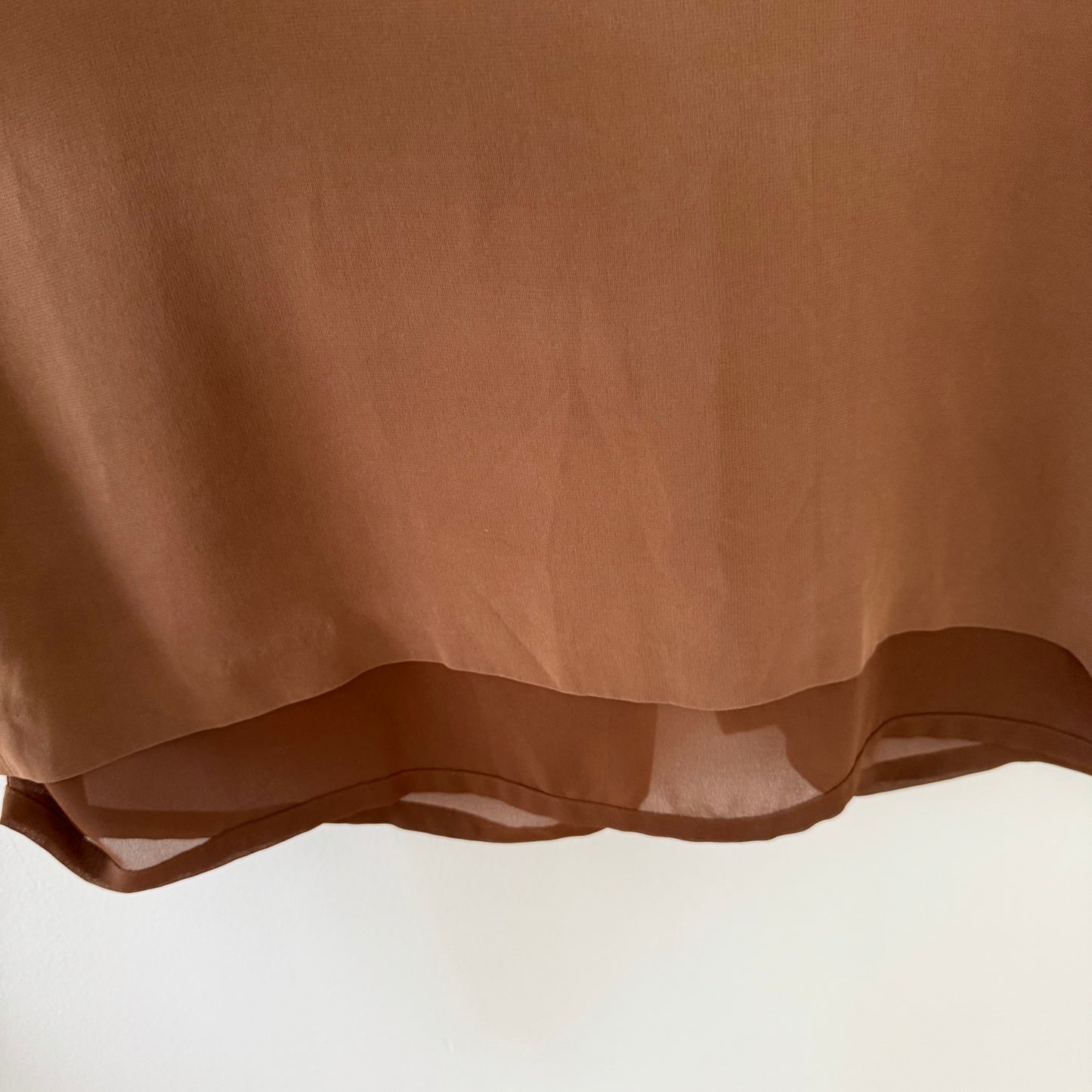 Casual Corner Brown A-Line Skirt (8)