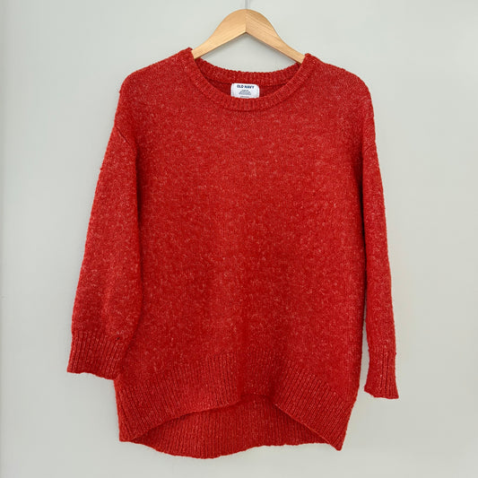 Old Navy Orange/Red Knit Sweater (SP)