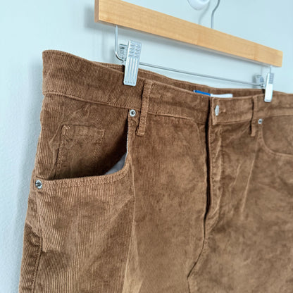 Old Navy High-Rise Brown Corduroy Skirt (16)