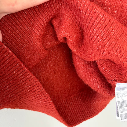 Old Navy Orange/Red Knit Sweater (SP)