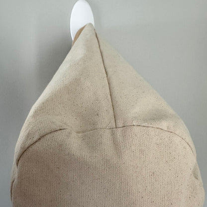 Jute Canvas Rope Tote Bag
