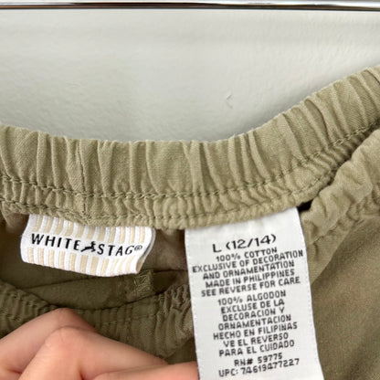 White Stag Green Capri Pants (L)