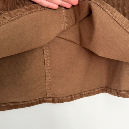 Old Navy High-Rise Brown Corduroy Skirt (16)