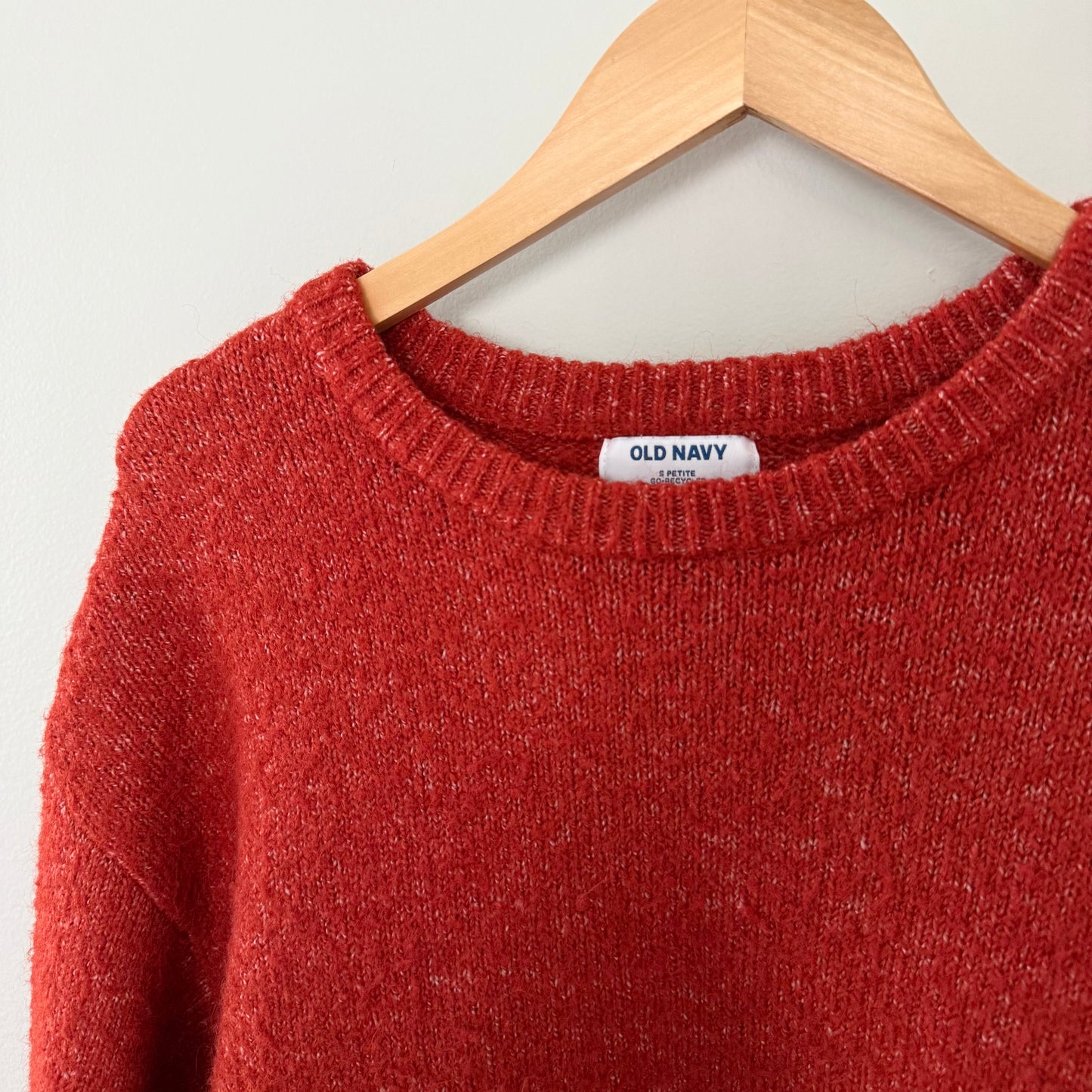 Old Navy Orange/Red Knit Sweater (SP)