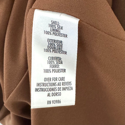 Casual Corner Brown A-Line Skirt (8)