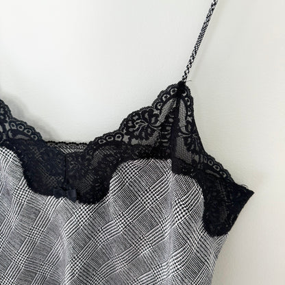 Escapades Houndstooth Camisole (L)