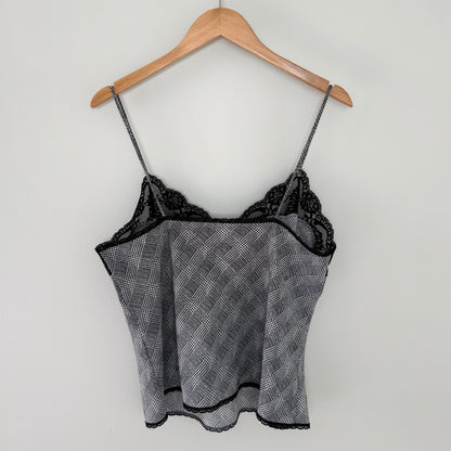 Escapades Houndstooth Camisole (L)