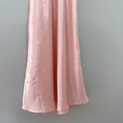 VS Baby Pink Satin Slip Dress (L)