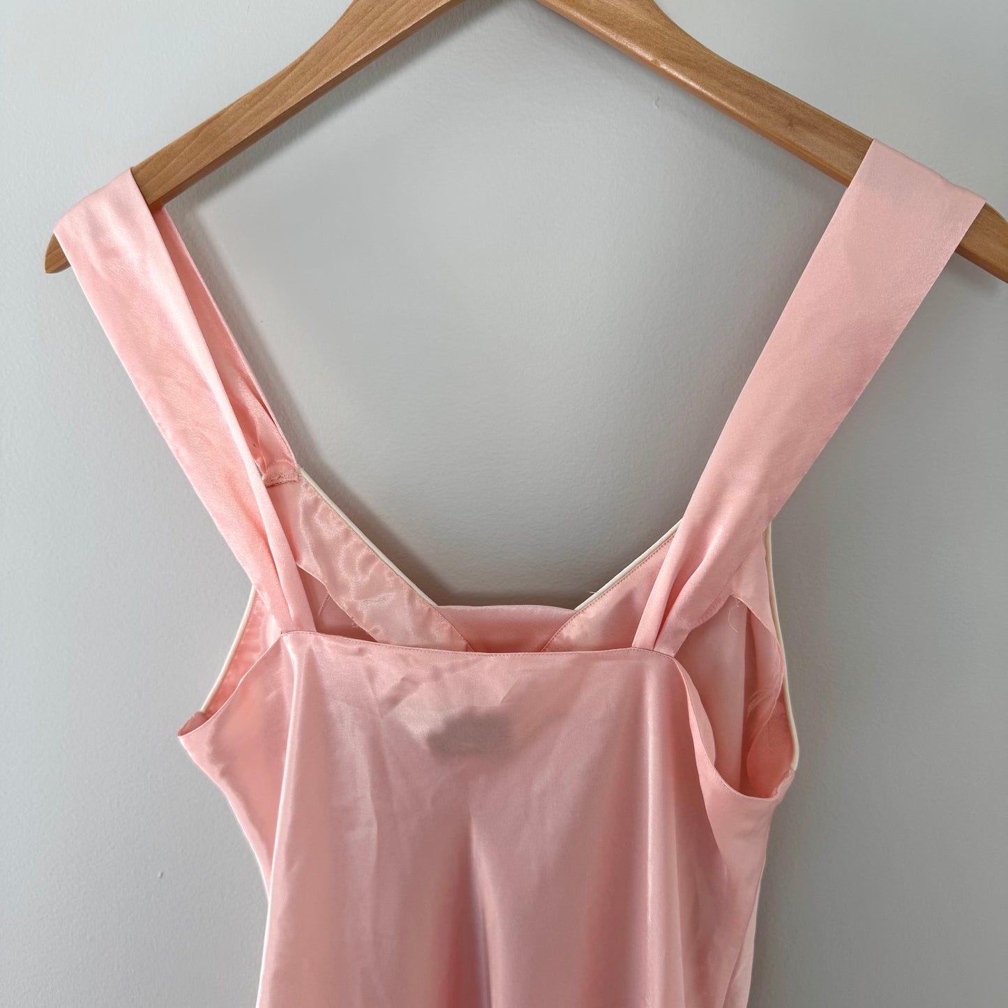 VS Baby Pink Satin Slip Dress (L)