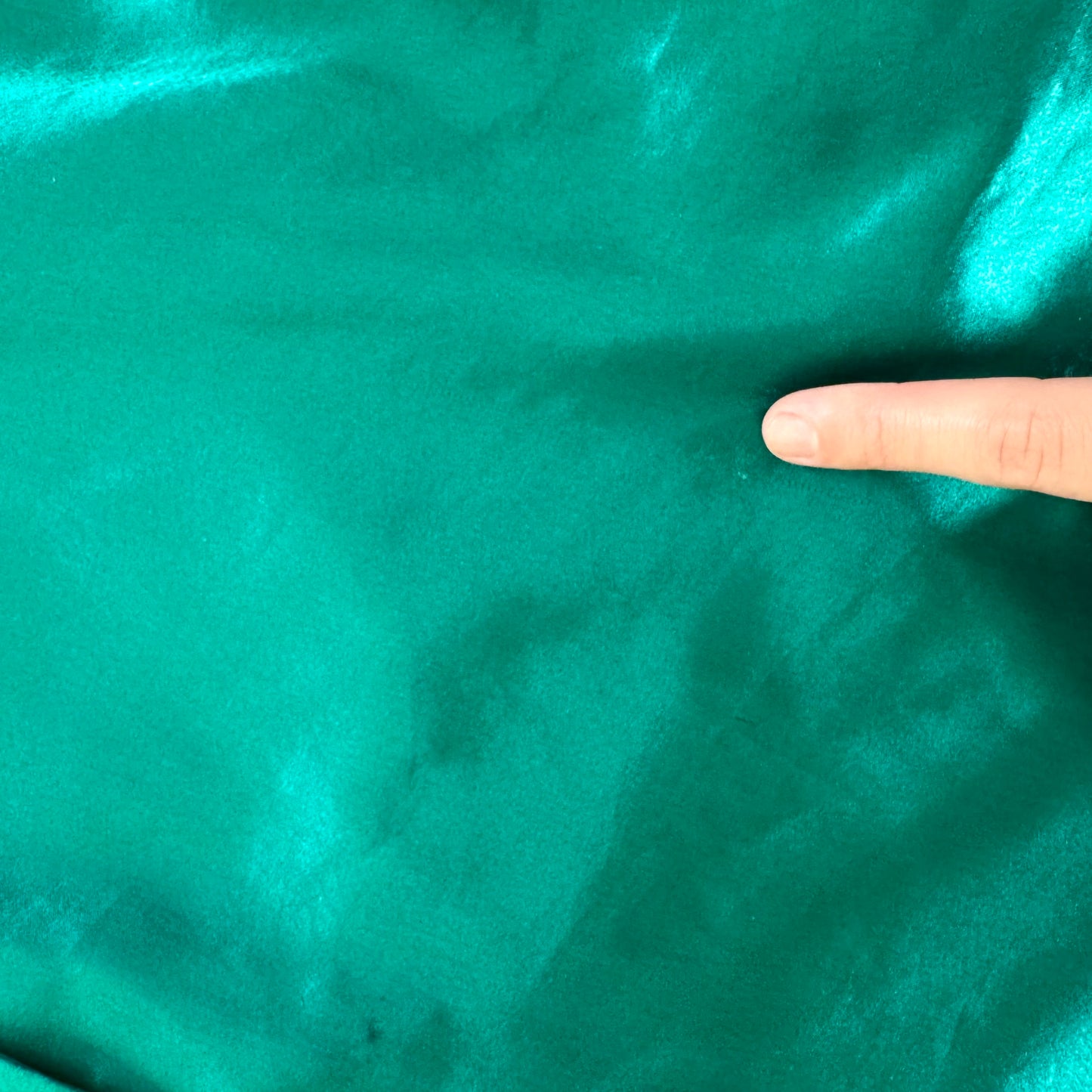 VS Emerald Green Satin Pajama Set (L)