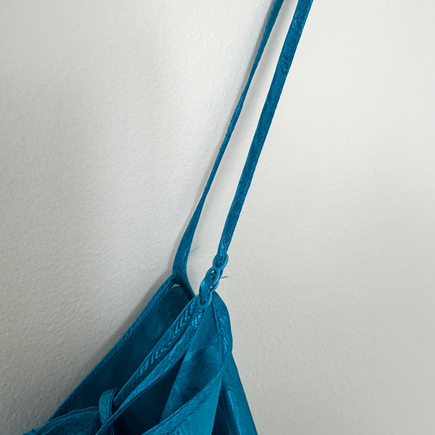 Colesce Collections Floral Blue Slip Dress (L)