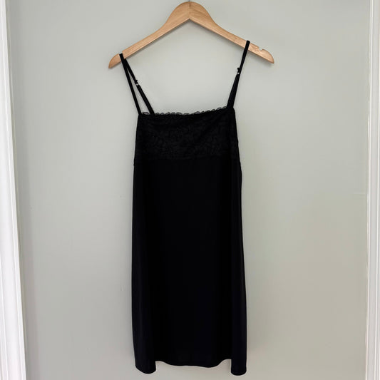 George Black Lace Nightgown Dress (L)