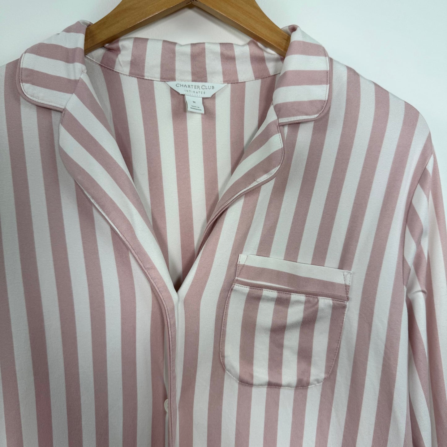 Charter Club Striped Nightgown (M)