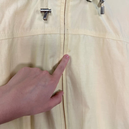 London Fog Light Yellow Zip-Up Jacket