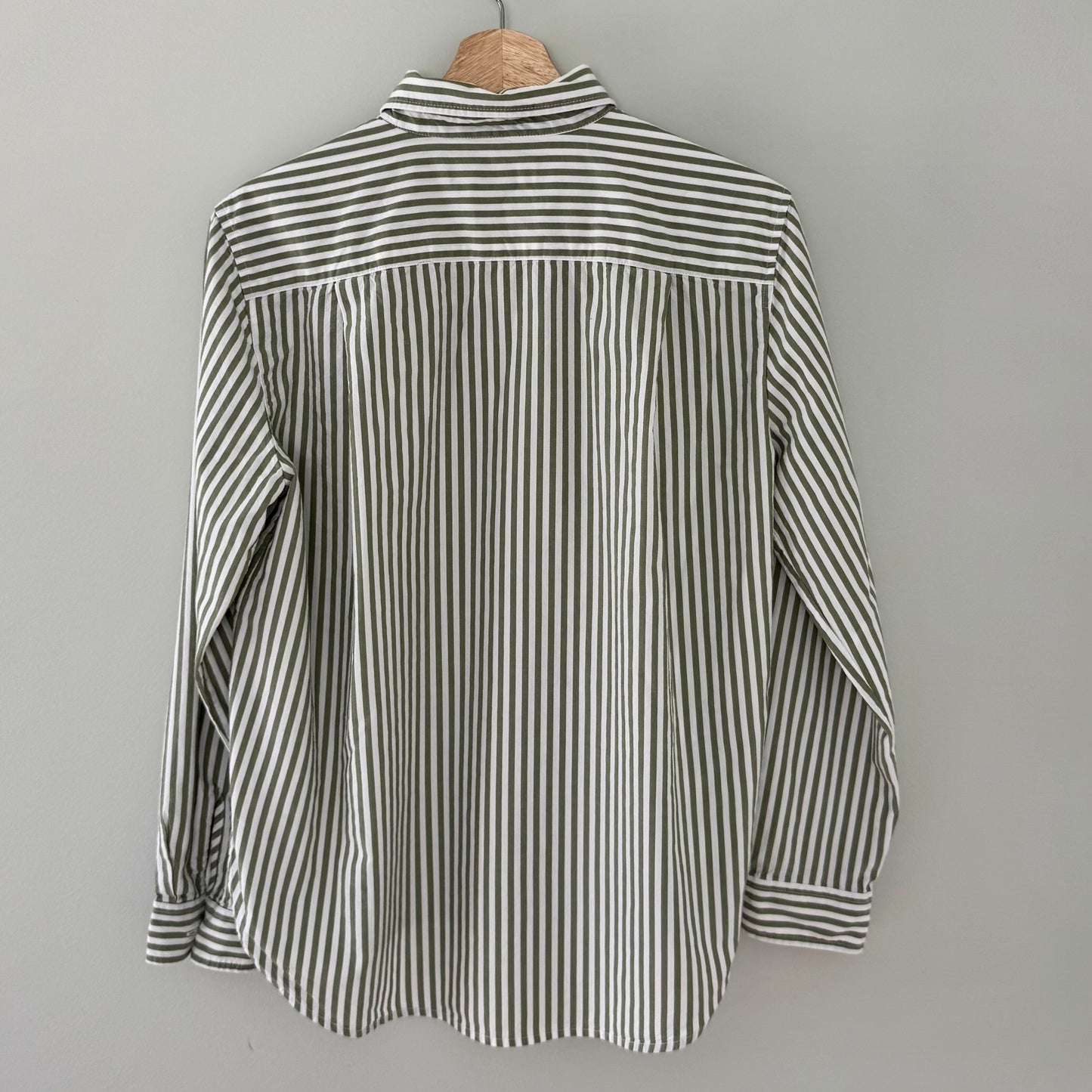 Loft Striped Button Up Blouse (M)