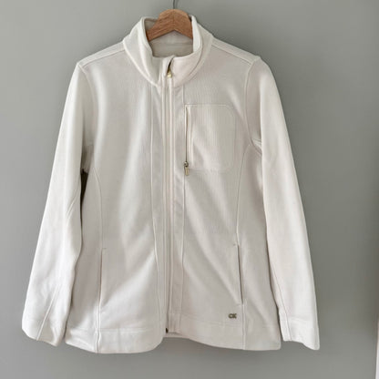 Calvin Klein Ribbed Zip-Up Jacket (L)