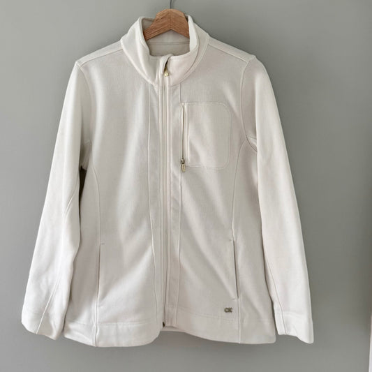 Calvin Klein Ribbed Zip-Up Jacket (L)