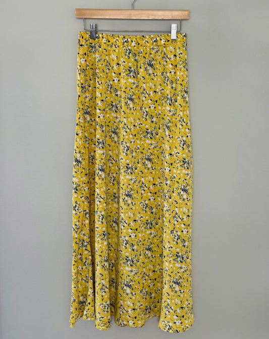 Carol Anderson Yellow Floral Skirt