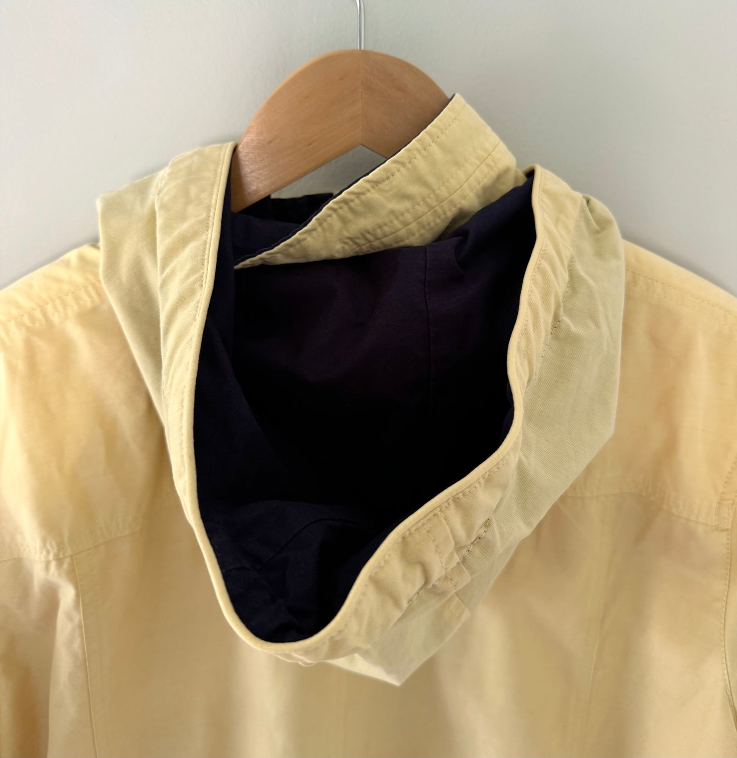 London Fog Light Yellow Zip-Up Jacket