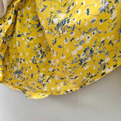 Carol Anderson Yellow Floral Skirt (M)