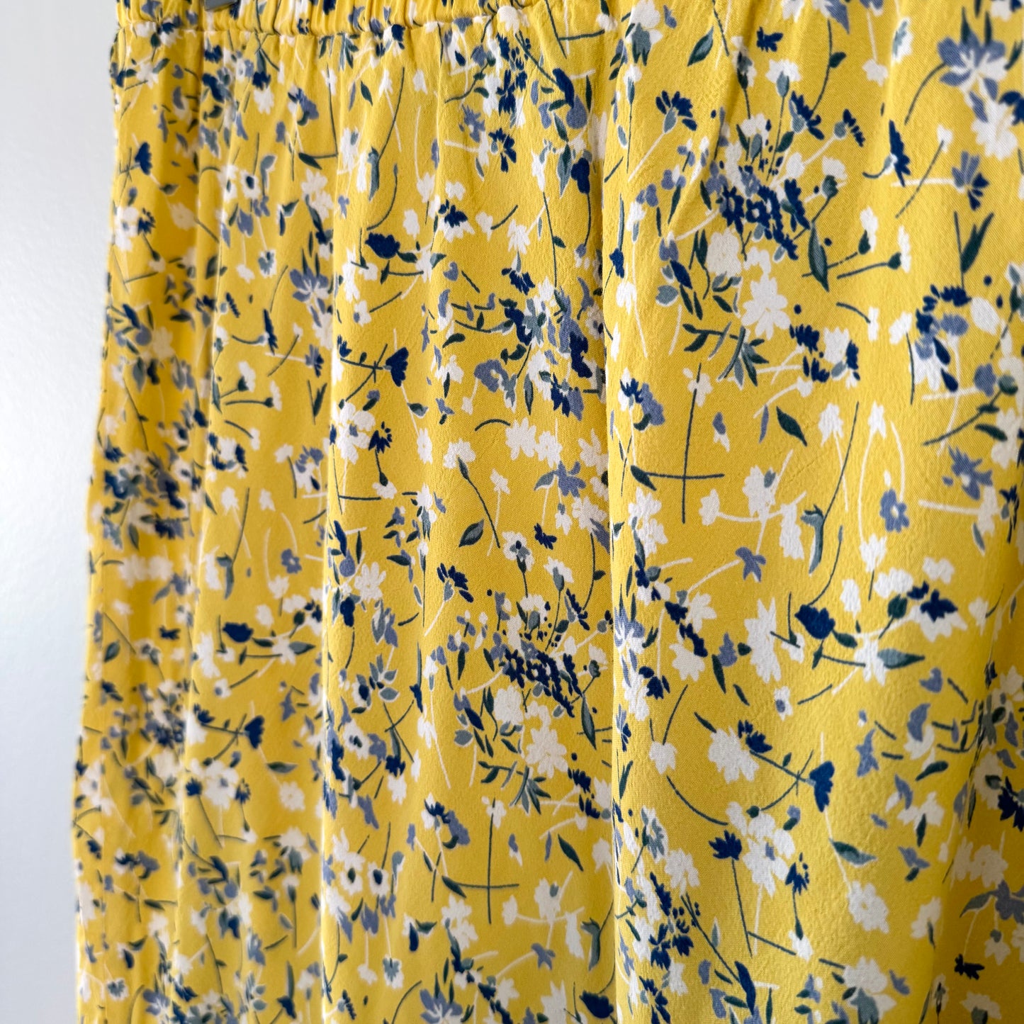 Carol Anderson Yellow Floral Skirt (M)