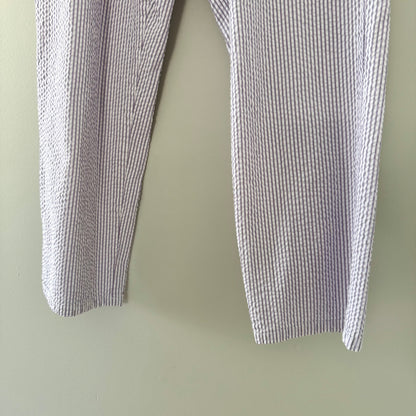 Purple Seersucker Pants (S)