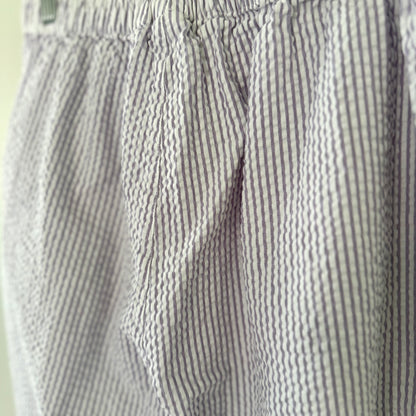 Purple Seersucker Pants (S)