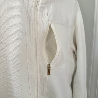 Calvin Klein Ribbed Zip-Up Jacket (L)