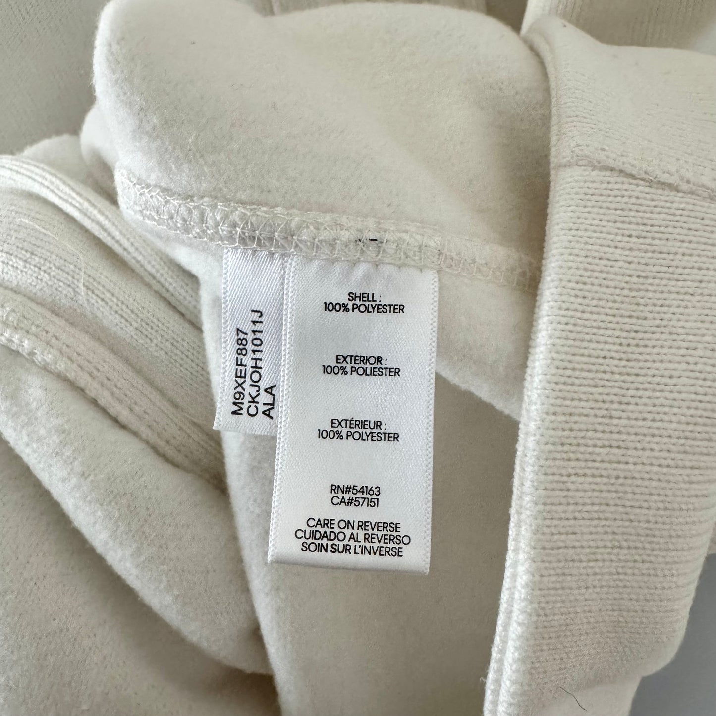 Calvin Klein Ribbed Zip-Up Jacket (L)
