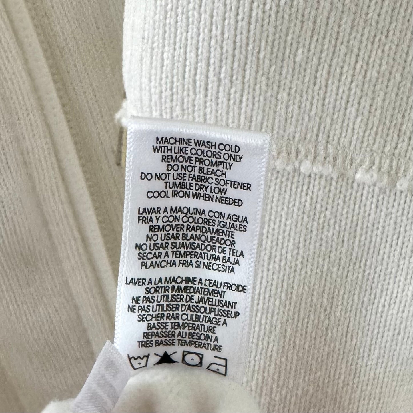 Calvin Klein Ribbed Zip-Up Jacket (L)
