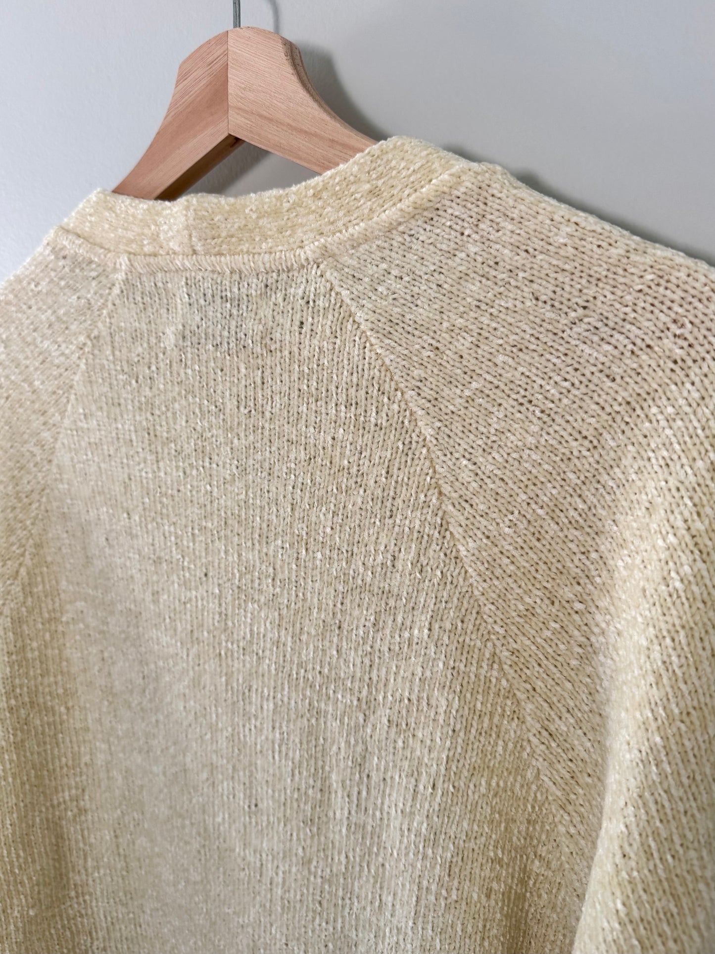 Urban Outfitters Light Yellow Sweater Cardigan (S)