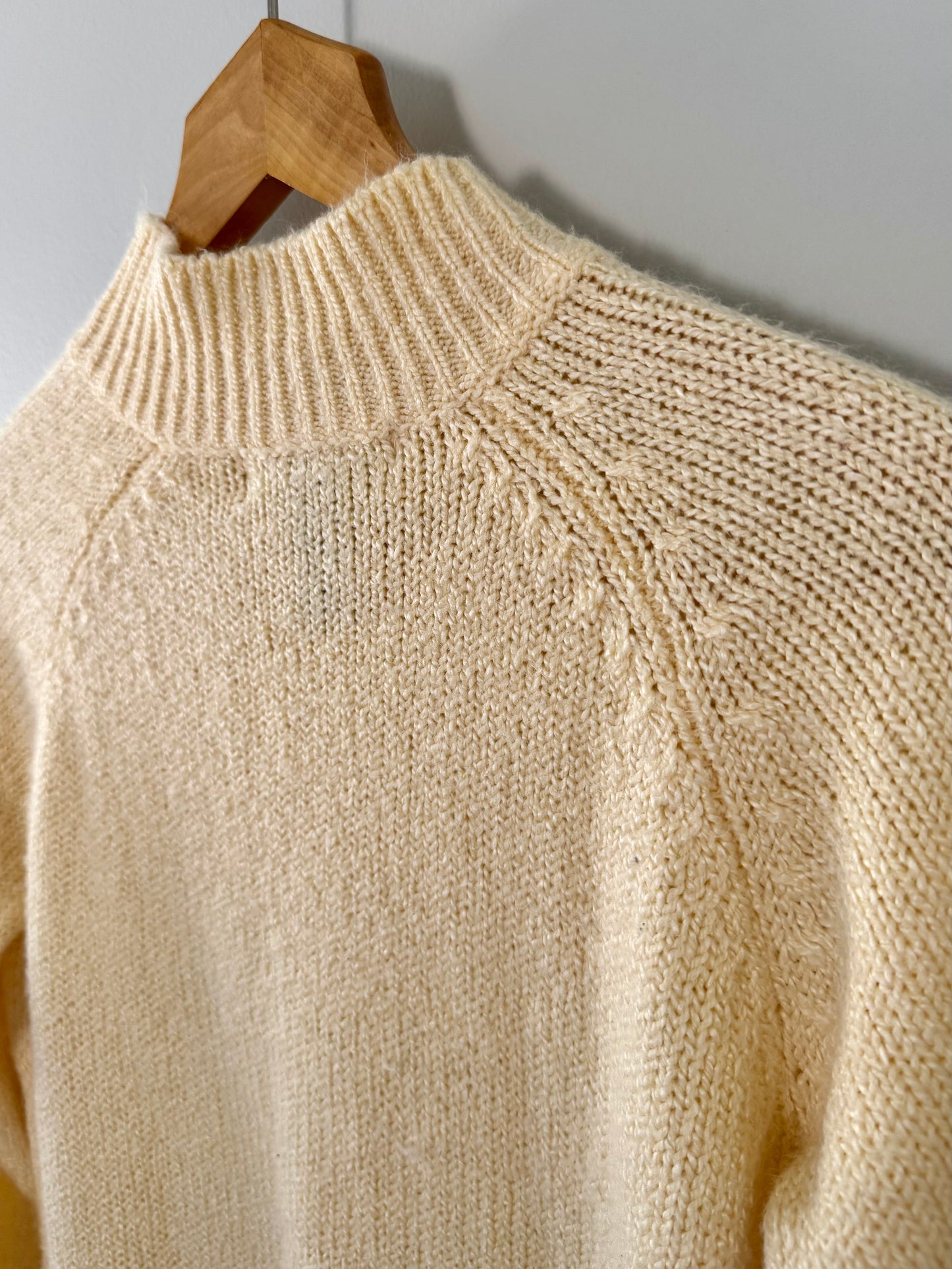 Karen Scott Yellow Knit Sweater (S)