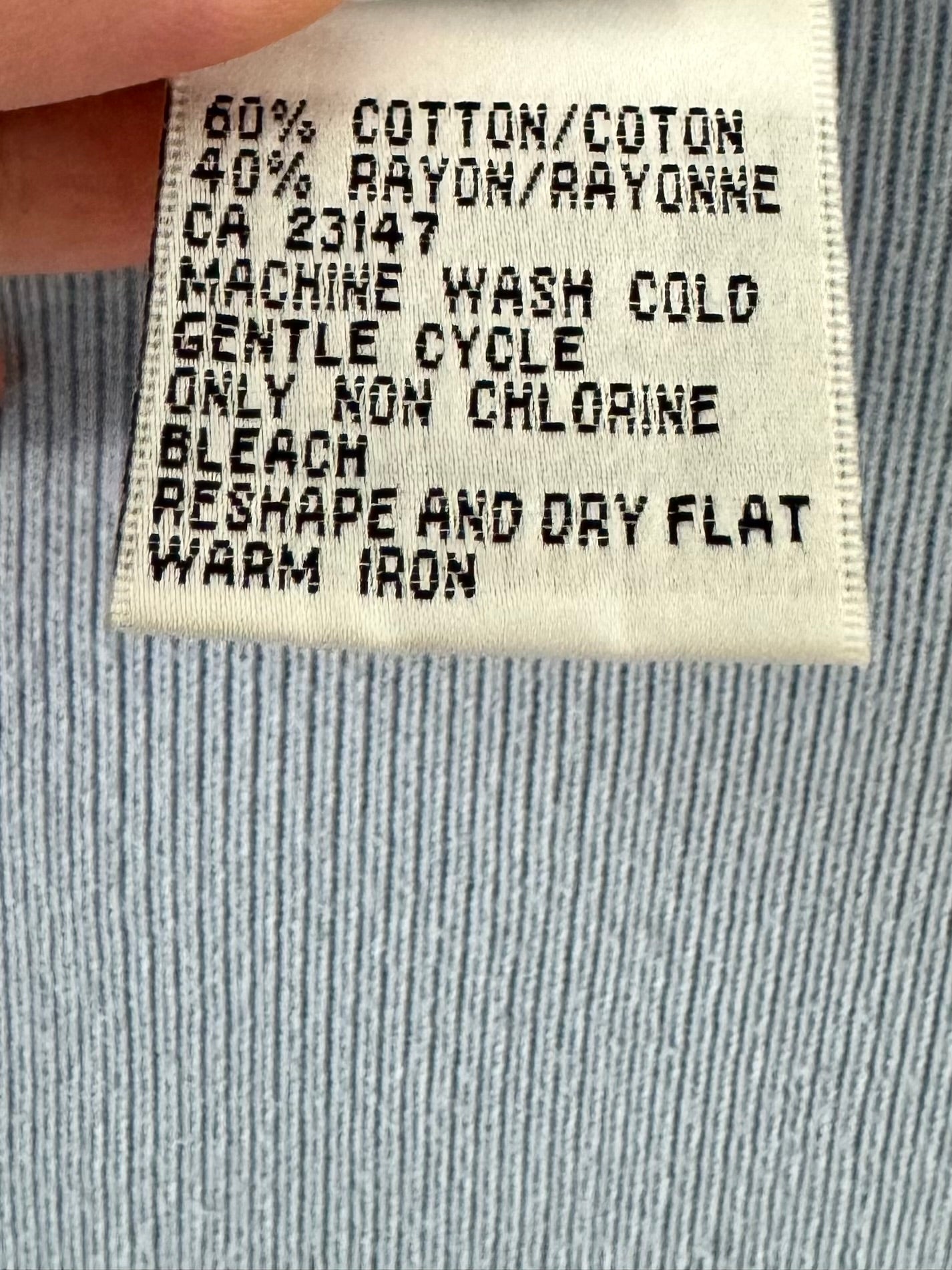 Talbots Baby Blue Tank Top (XL)
