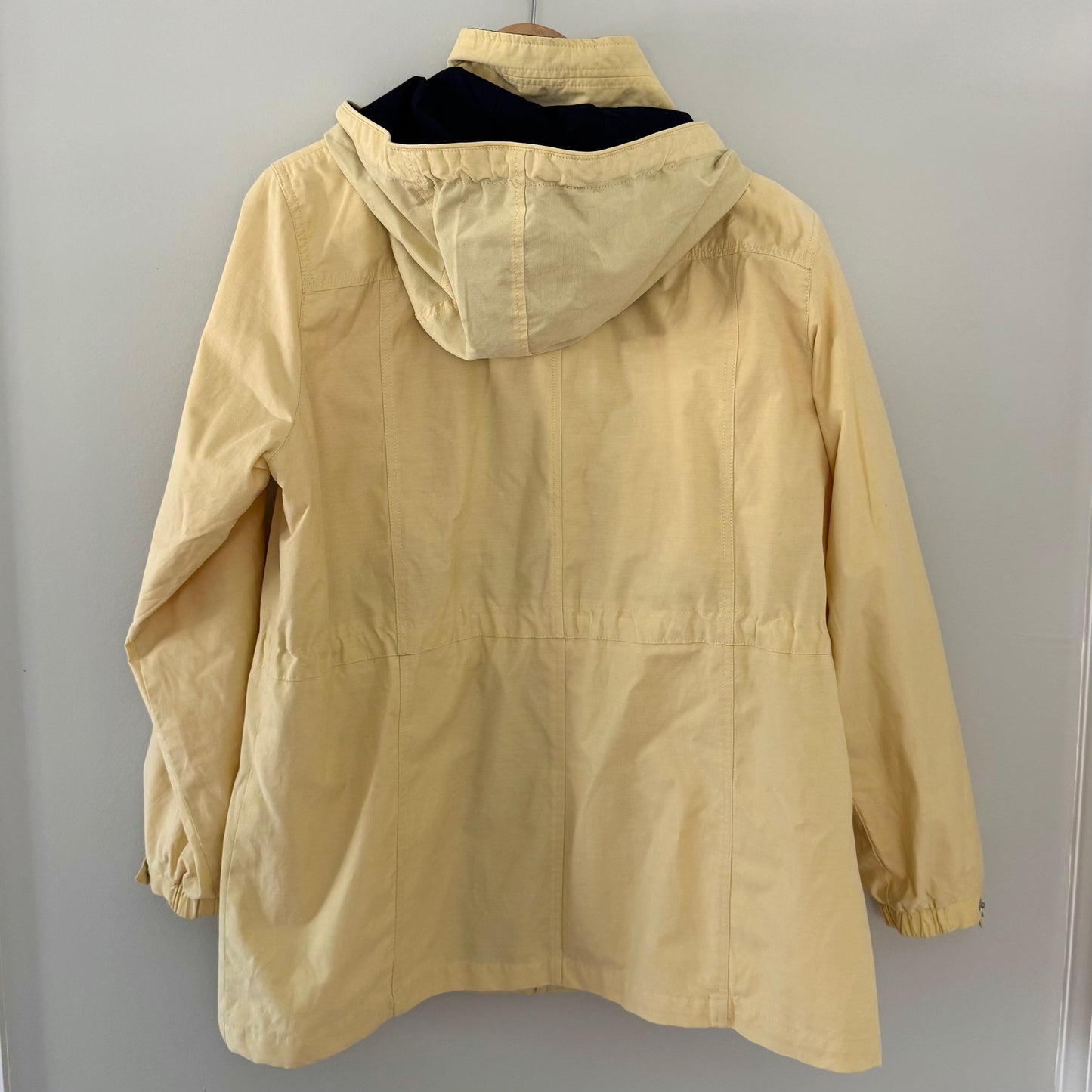 London Fog Light Yellow Zip-Up Jacket
