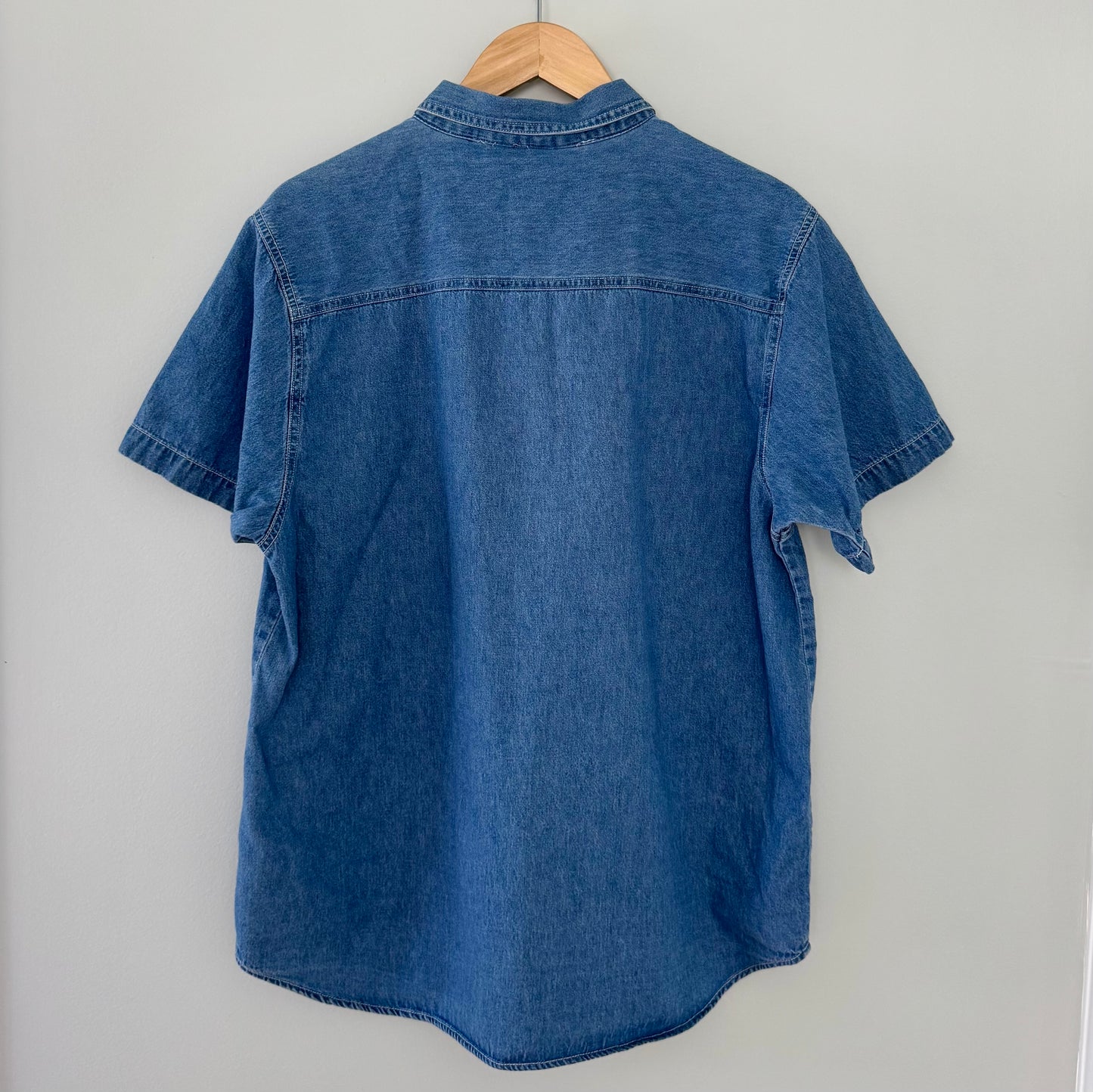 Bobbie Brooks Denim Button Up Star Shirt (XL)