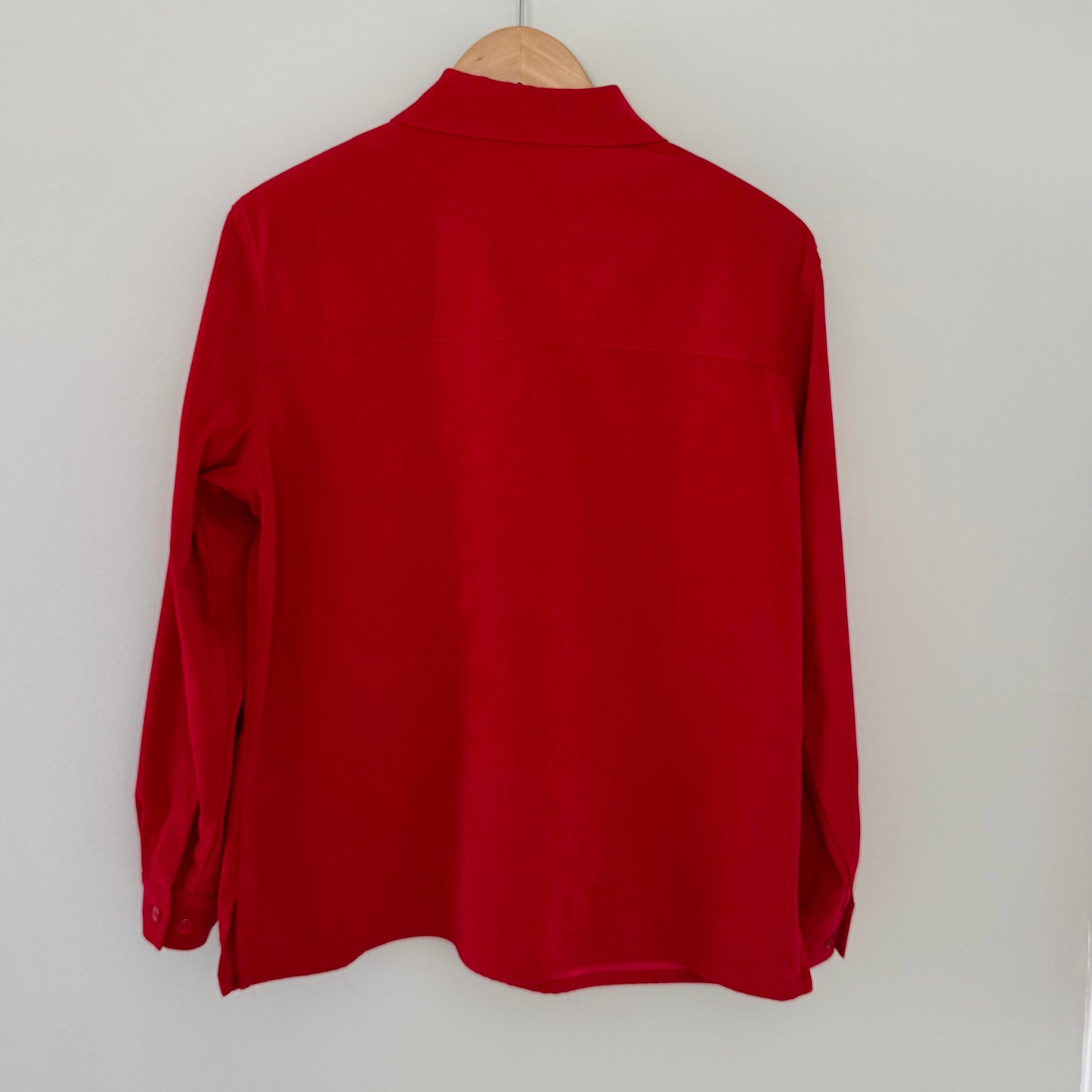 Allison Daley Velour Button Up Shirt (12P)