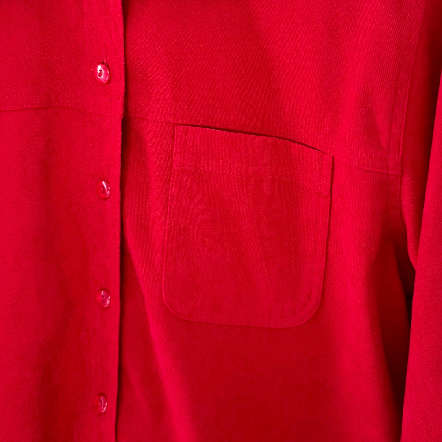 Allison Daley Velour Button Up Shirt (12P)