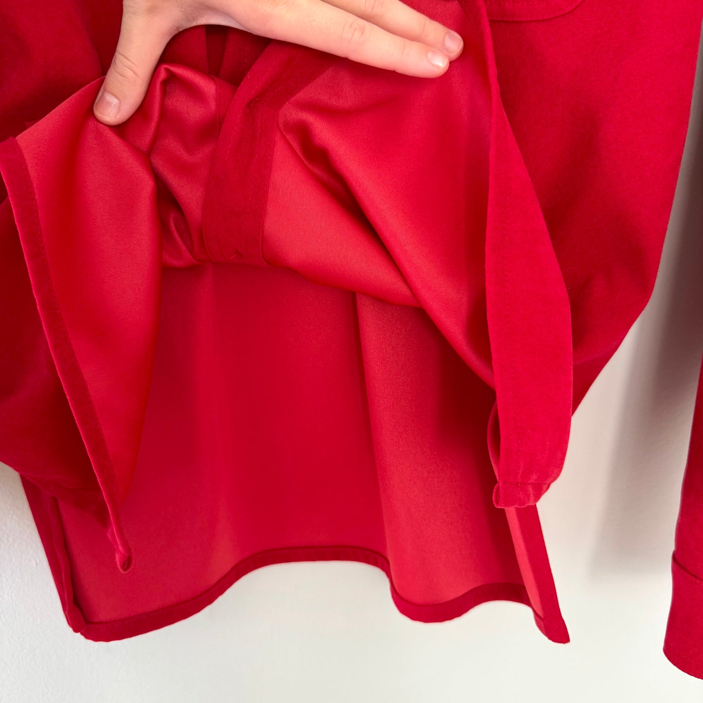Allison Daley Velour Button Up Shirt (12P)