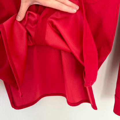 Allison Daley Velour Button Up Shirt (12P)
