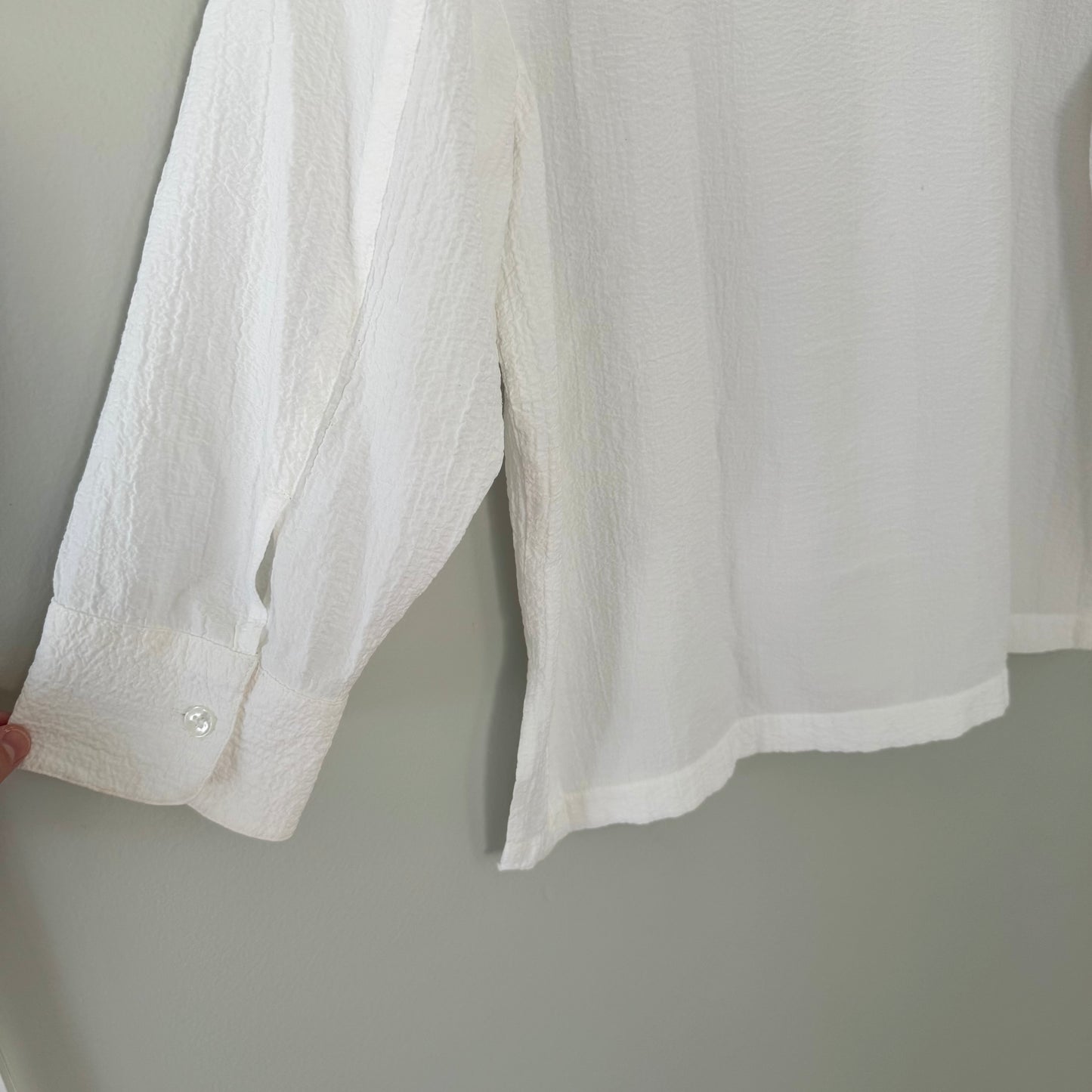 White Stag Crepe Blouse (S)