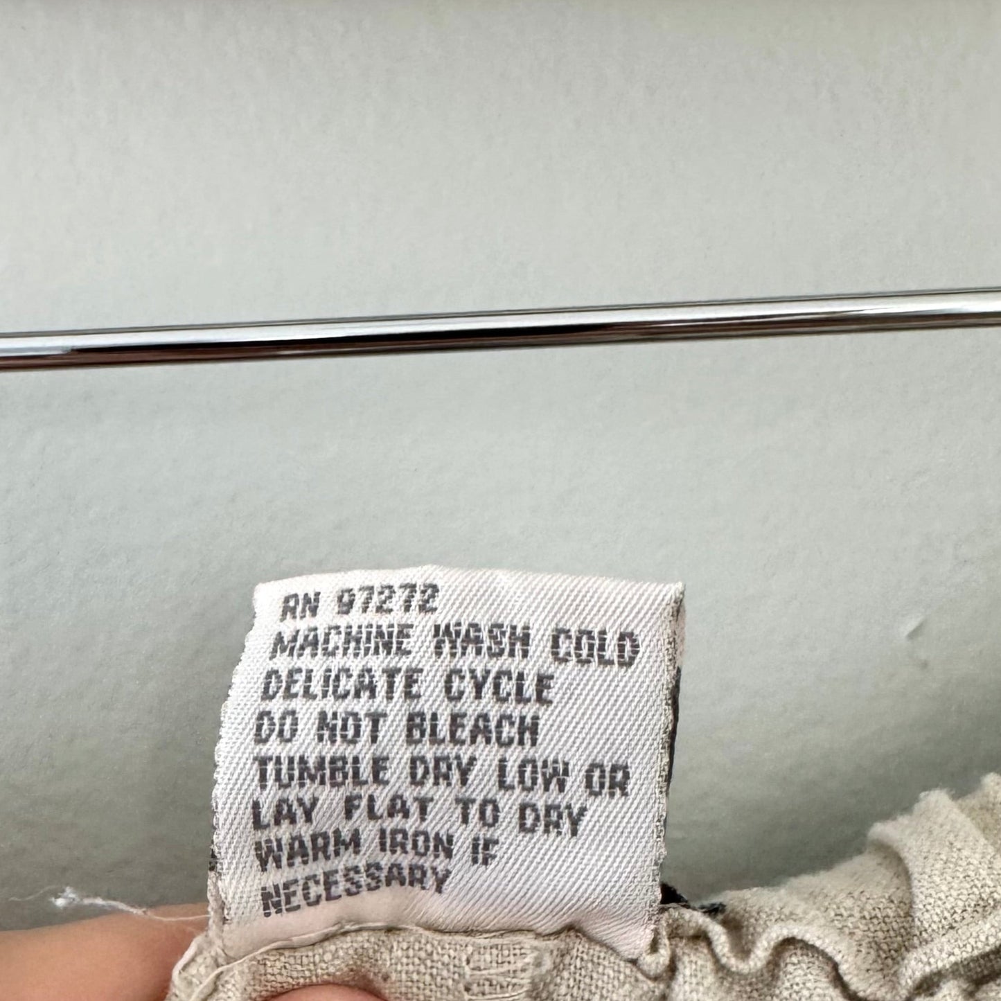NWB Casuals Beige Linen Pants (M)
