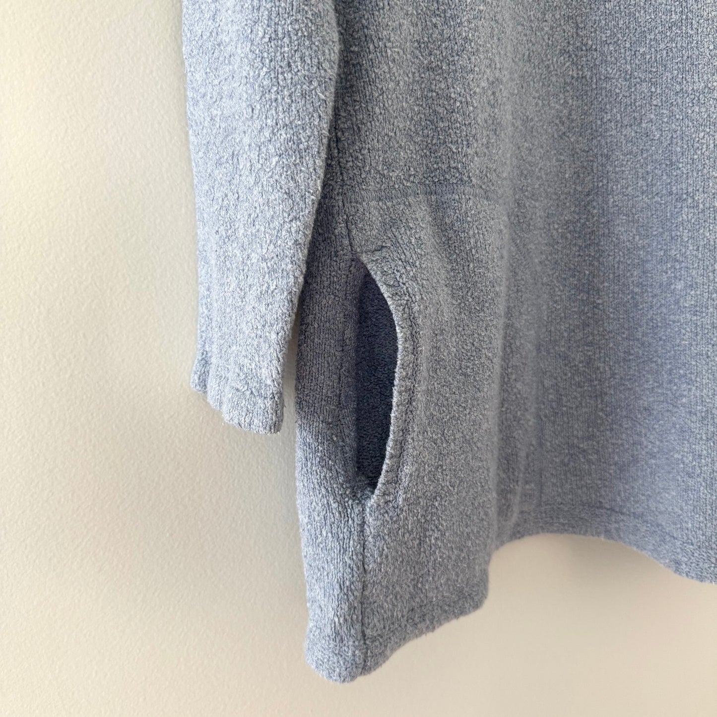 J.Jill Blue Knit Mock Turle Neck Sweater (M)