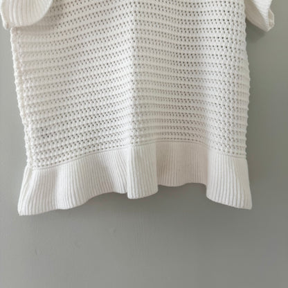 THML White Knit Sweater (S)