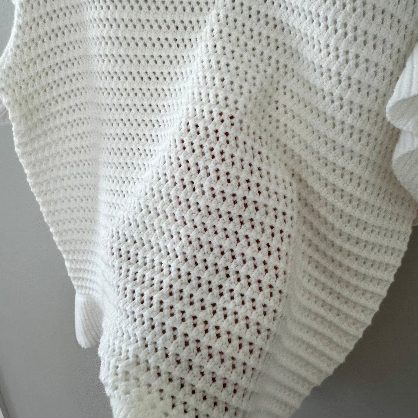 THML White Knit Sweater (S)