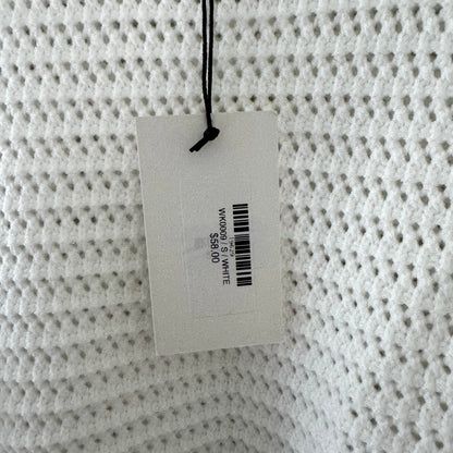 THML White Knit Sweater (S)